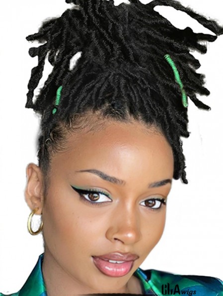 Short Braided Wigs for Black Women Capless  Wig Faux