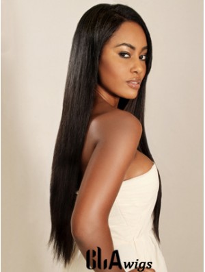 24 inch Black Lace Front Wigs For Black Women