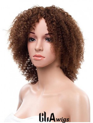 Short African American Hairstyles Remy Human Lace Front Brown Color