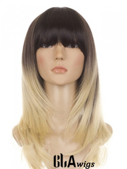 Beautiful 18 inch Shoulder Length Straight Wigs For Black Women