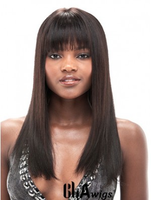 18 inch Black Lace Front Wigs For Black Women