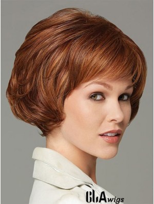 Wavy Auburn New Short Classic Wigs